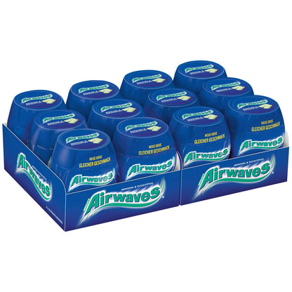Wrigleys Airwaves Menthol & Eucalyptus zuckerfreie Kaugummi 50 Dragees