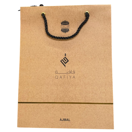 Ajmal Ajmal, Qafiya, Einkaufen, Papp-Einkaufstasche, Papier Regular
