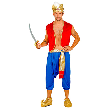 "ALADDIN" (Weste, Hose, Schärpe, Turban) – Detailansicht
