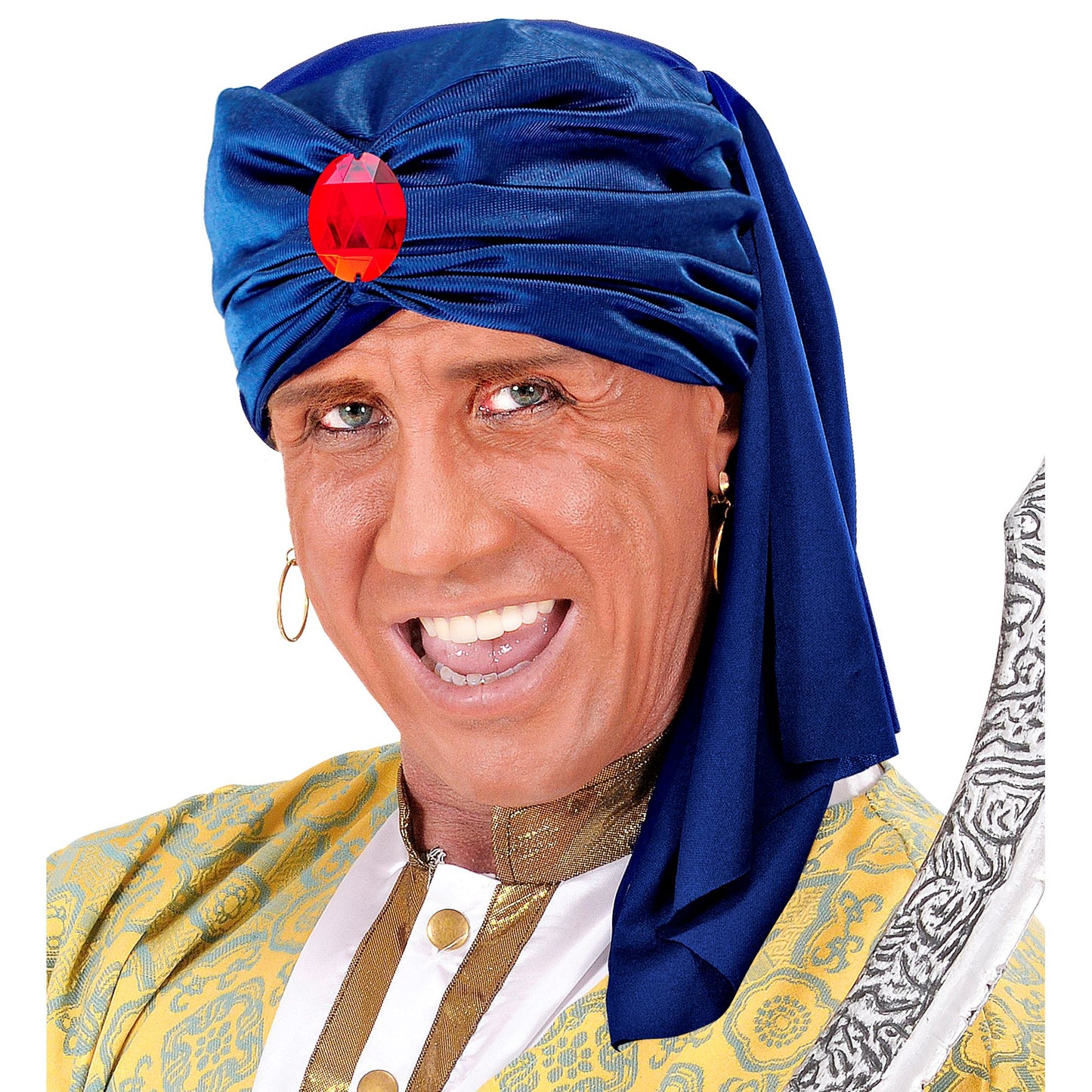 "ALI BABA TURBAN MIT EDELSTEIN" – Detailansicht