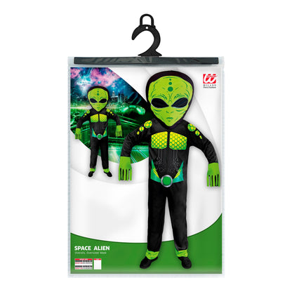 "ALIEN" (Overall, Riesenmaske) – Detailansicht