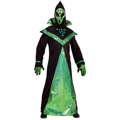 "ALIEN" (Tunika, Maske mit Kapuze) – Vorderansicht