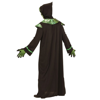 "ALIEN" (Tunika, Maske mit Kapuze) – Detailansicht