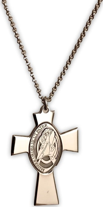 AMEN CROCE GESU MADRE PERLA CLCRGIU Schmuck Silber Silver 925°