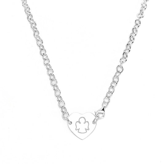 AMEN CUORE E ANGELO CUSTODE CTI1 Schmuck Silber Silver 925°