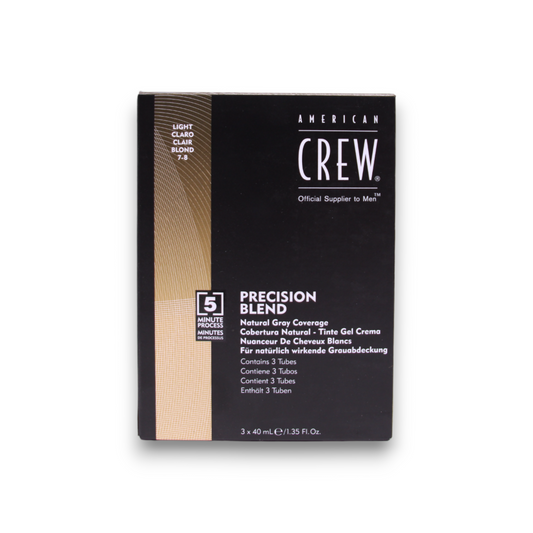 American Crew American Crew, Precision Blend, Semi-permanente Haarfarbe, 7-8 Light, 3x, 40 ml Regular