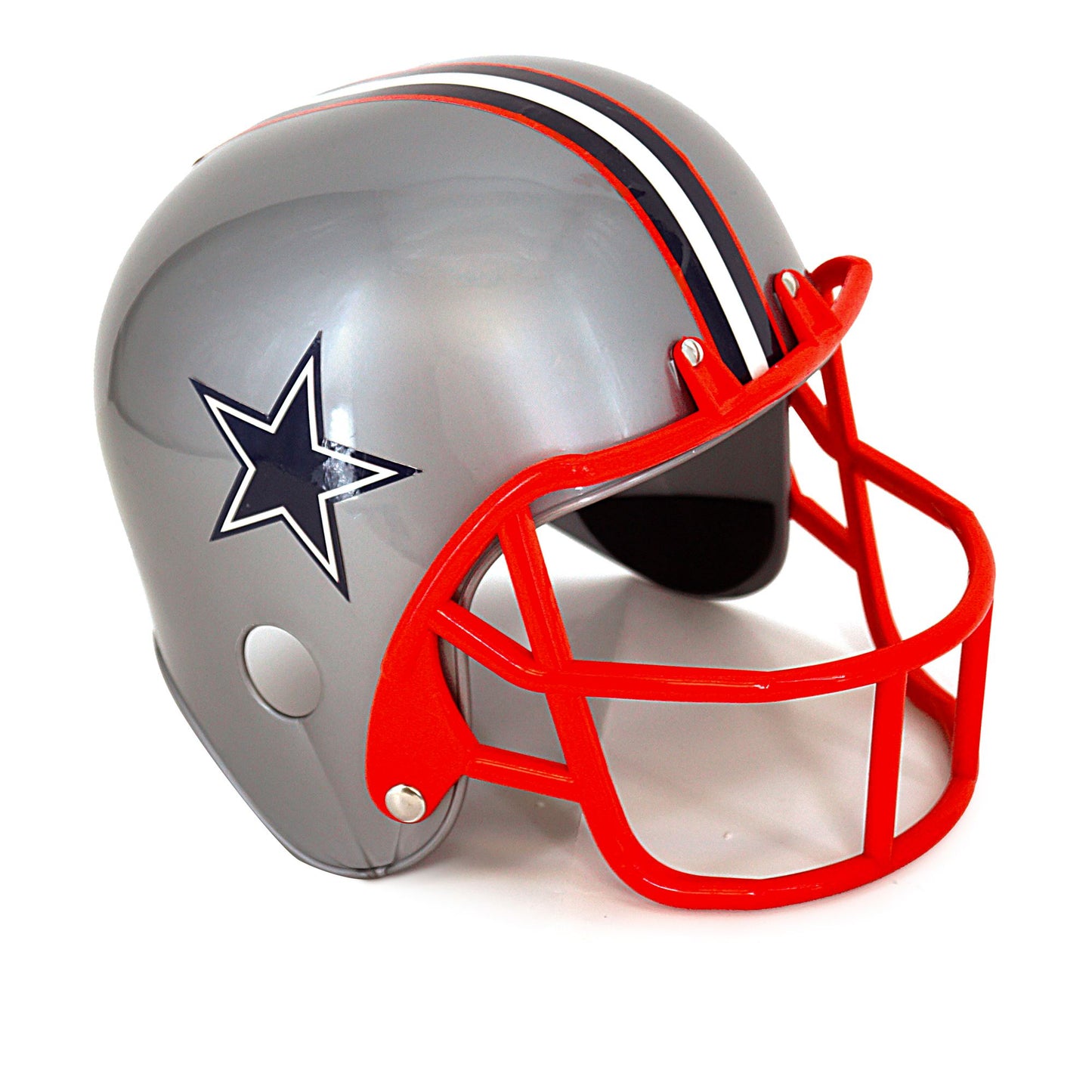 Widmann American Football Helm aus Hartplastik für Erwachsene in Grau – Produktansicht