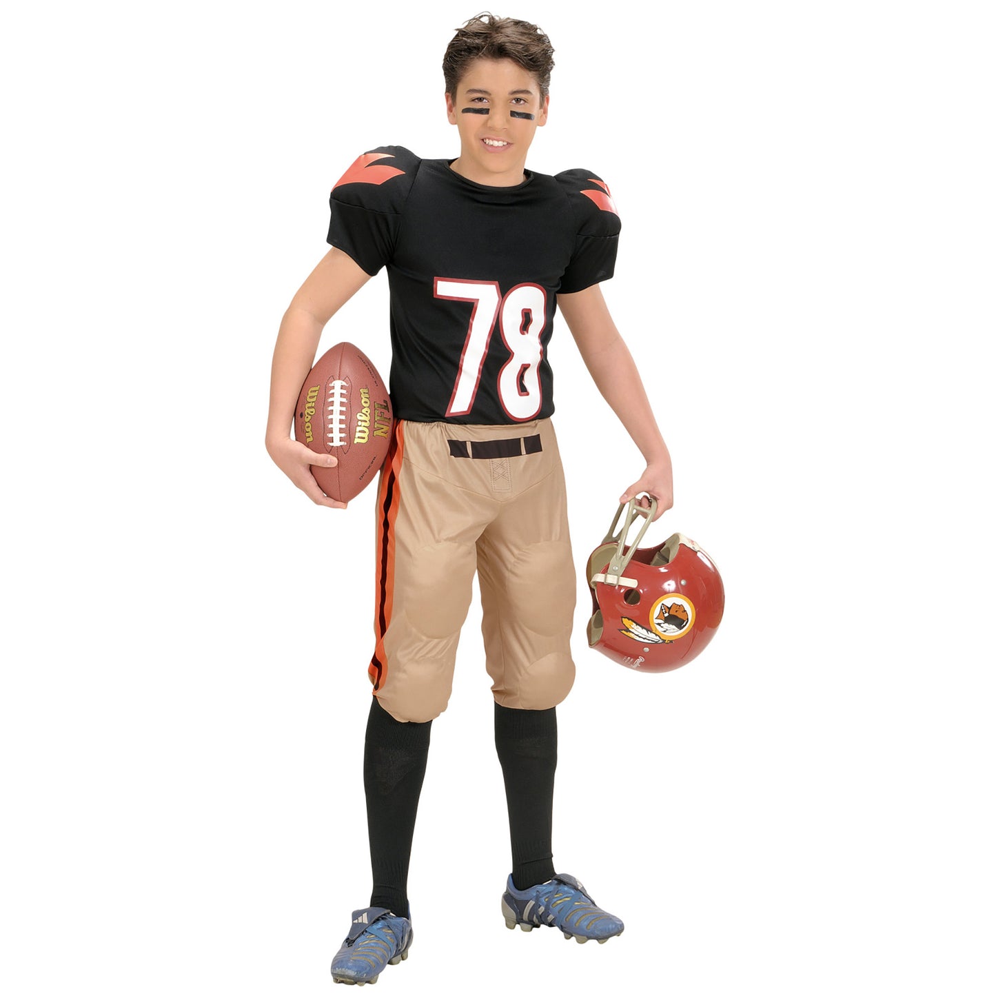 "AMERICAN FOOTBALL PLAYER" (Gepolstertes T- Shirt, gepolsterte Hosen) – Ansicht 3
