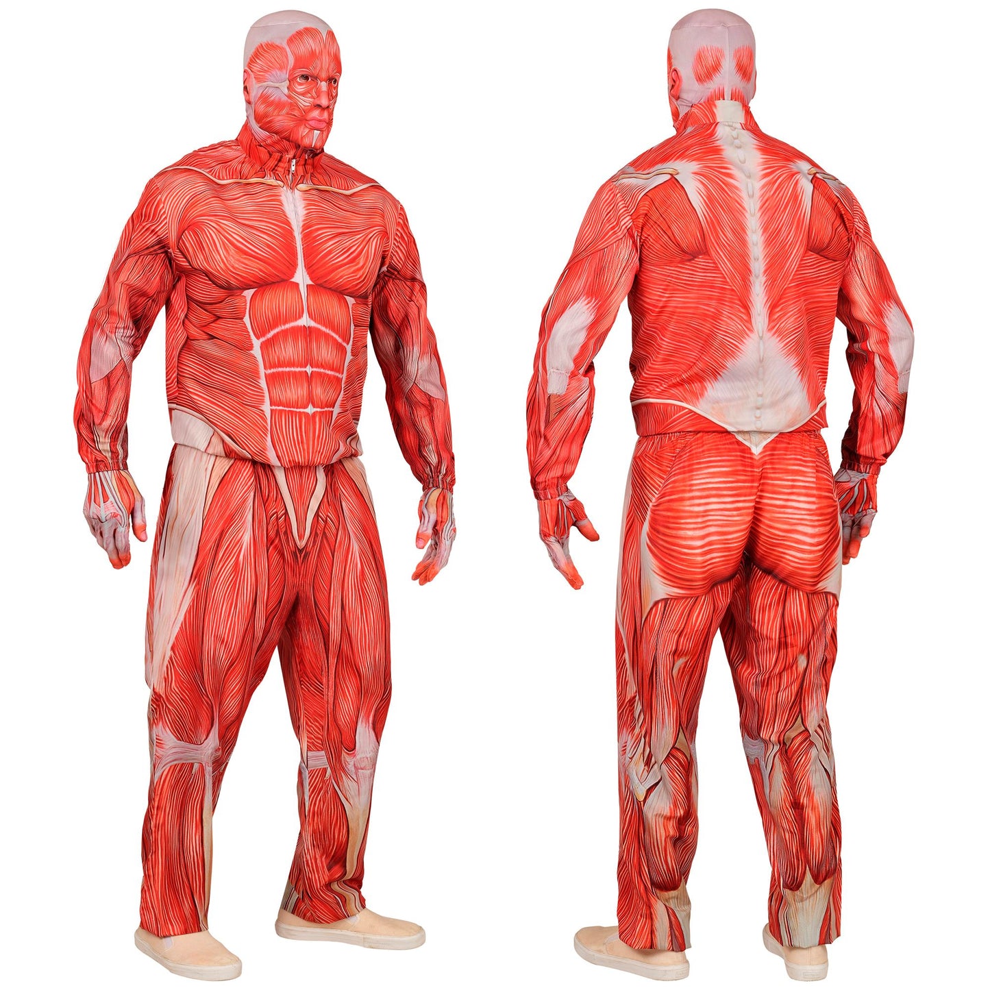"ANATOMY FAST COSTUME" (Oberteil, Hose, Handschuhe, Maske) – Ansicht 3