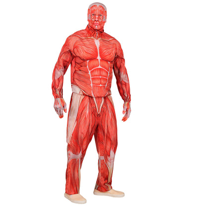 "ANATOMY FAST COSTUME" (Oberteil, Hose, Handschuhe, Maske) – Ansicht 5