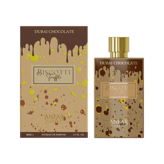 Anfar Anfar, Dubai Chocolate - Biscotti Truffle, Parfumextrakt, Unisex, 80 ml Regular