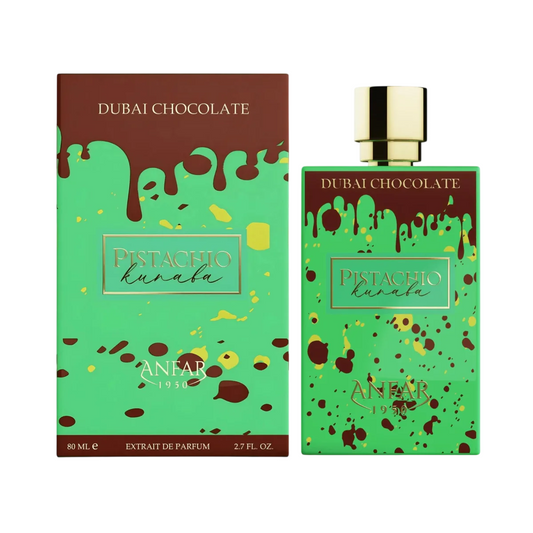 Anfar Anfar, Dubai Chocolate - Pistachio Kunafa, Parfumextrakt, Unisex, 80 ml Regular
