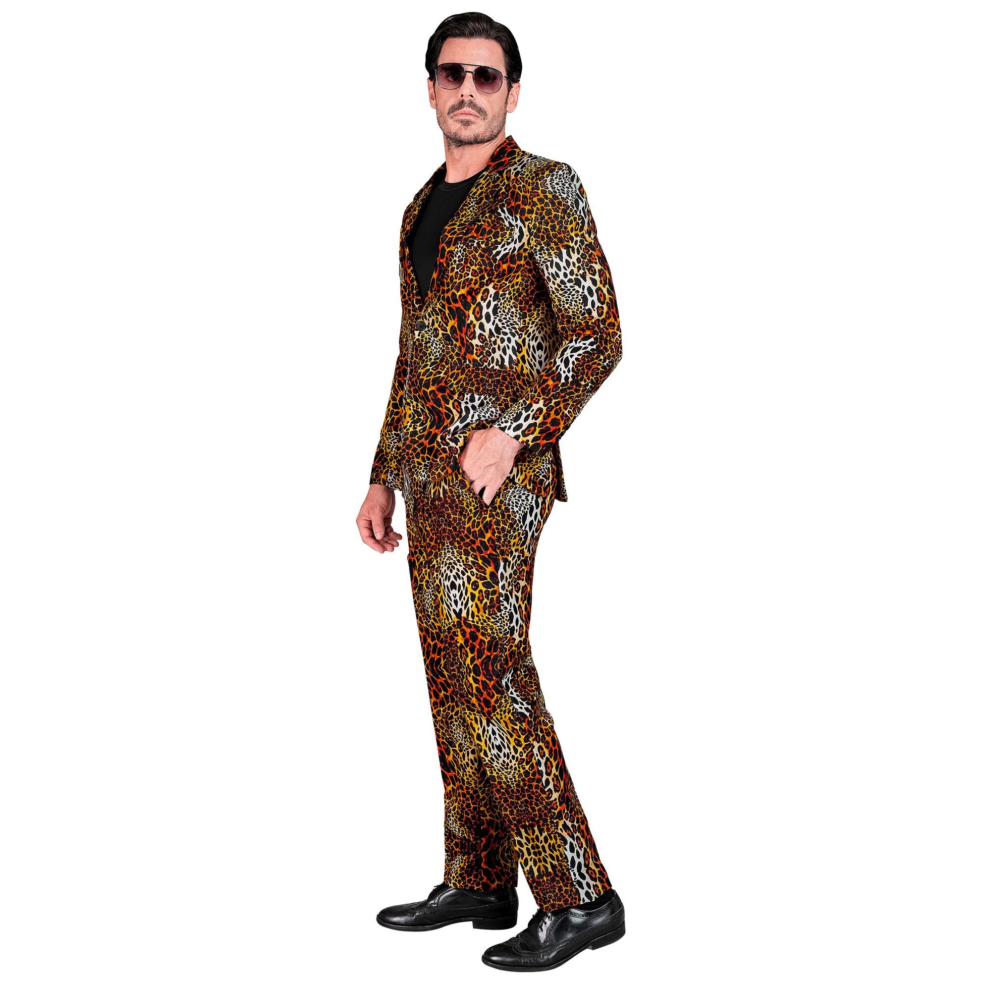 "ANIMAL PRINT LEOPARD PARTY FASHION ANZUG" (Jackett, Hose) – Ansicht 3