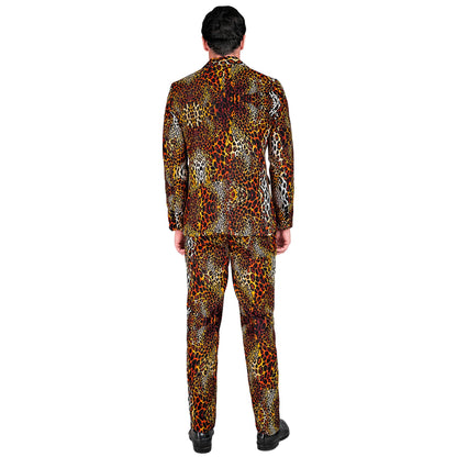 "ANIMAL PRINT LEOPARD PARTY FASHION ANZUG" (Jackett, Hose) – Ansicht 4