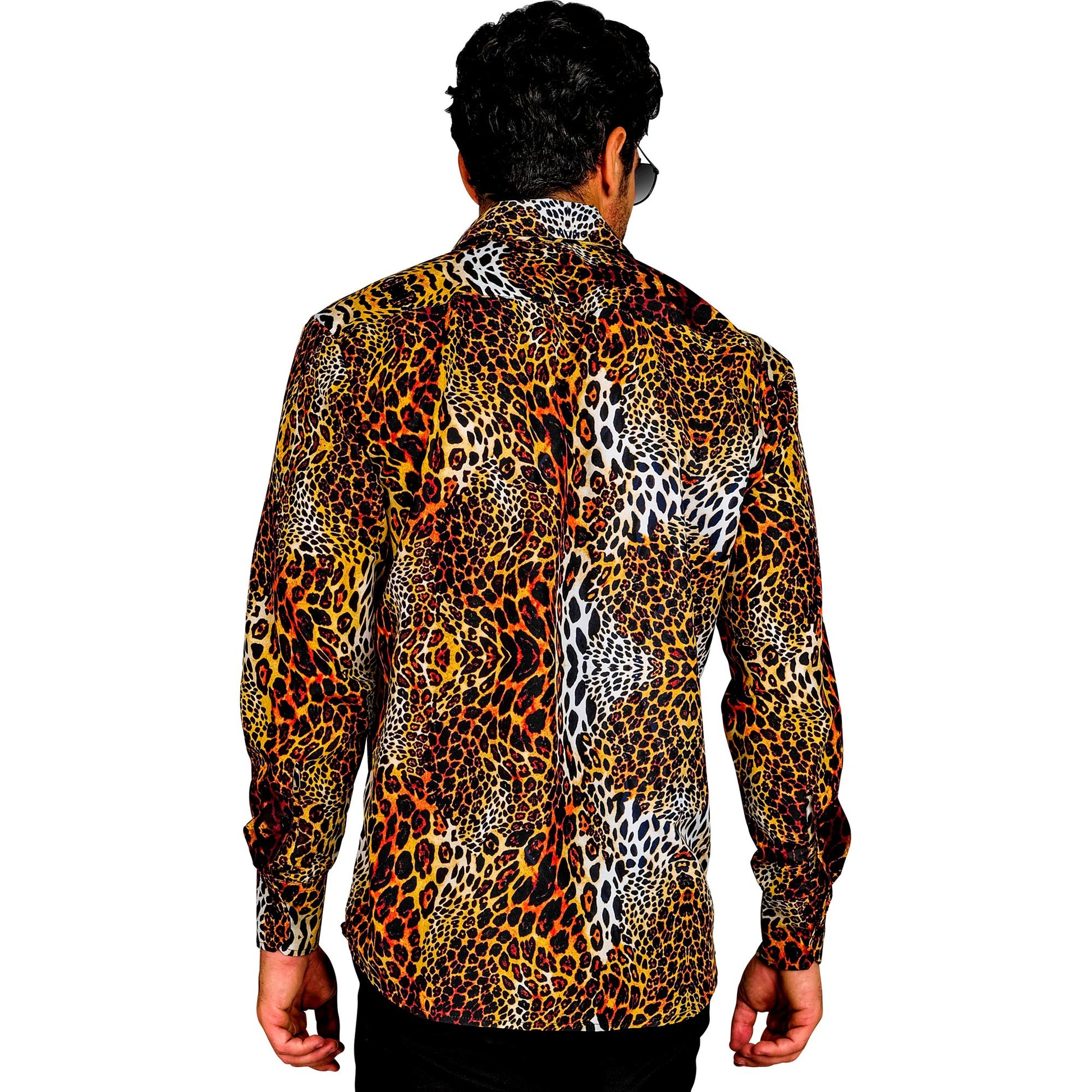 "ANIMAL PRINT LEOPARD PARTY FASHION HEMD" (Hemd) – Ansicht 4