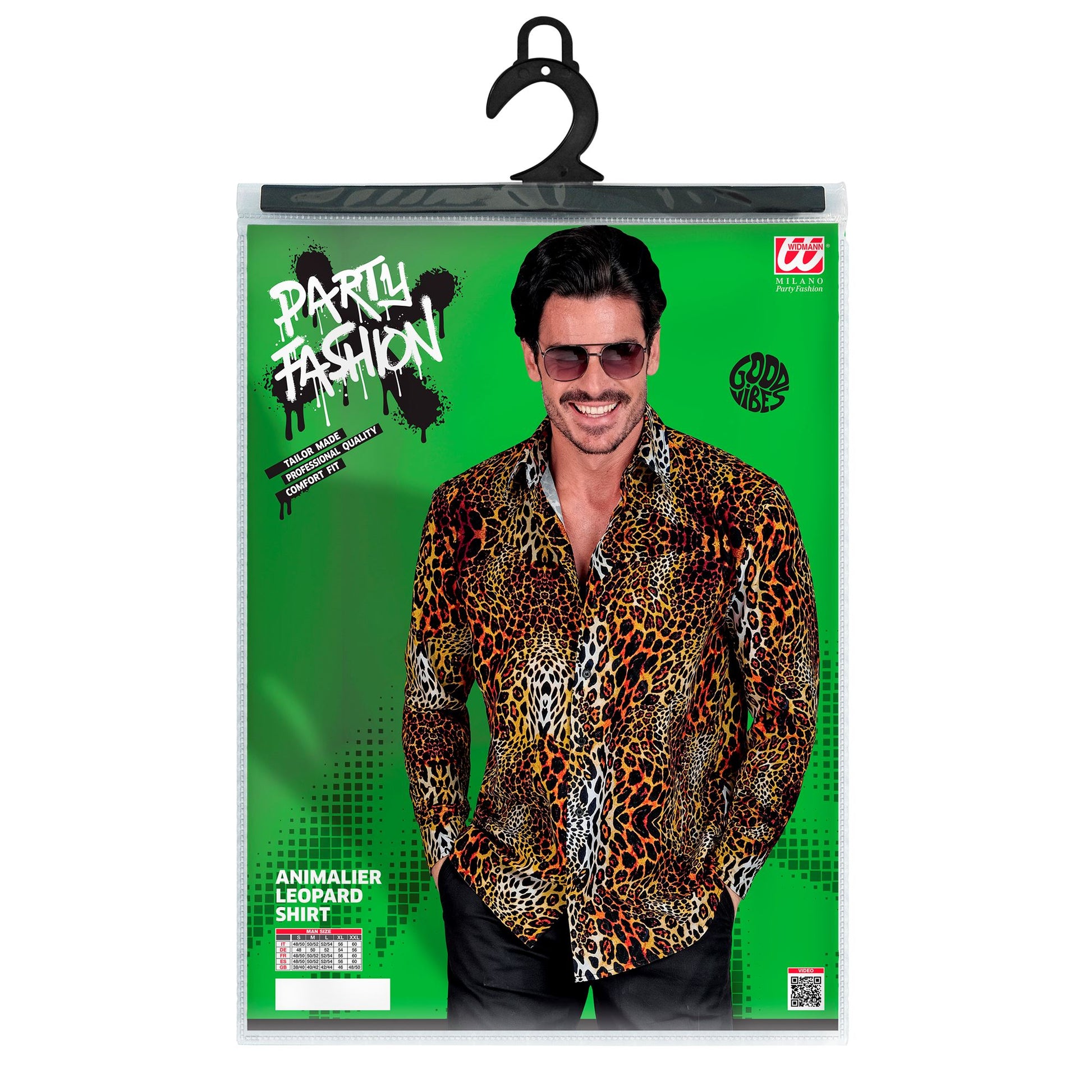 "ANIMAL PRINT LEOPARD PARTY FASHION HEMD" (Hemd) – Ansicht 5