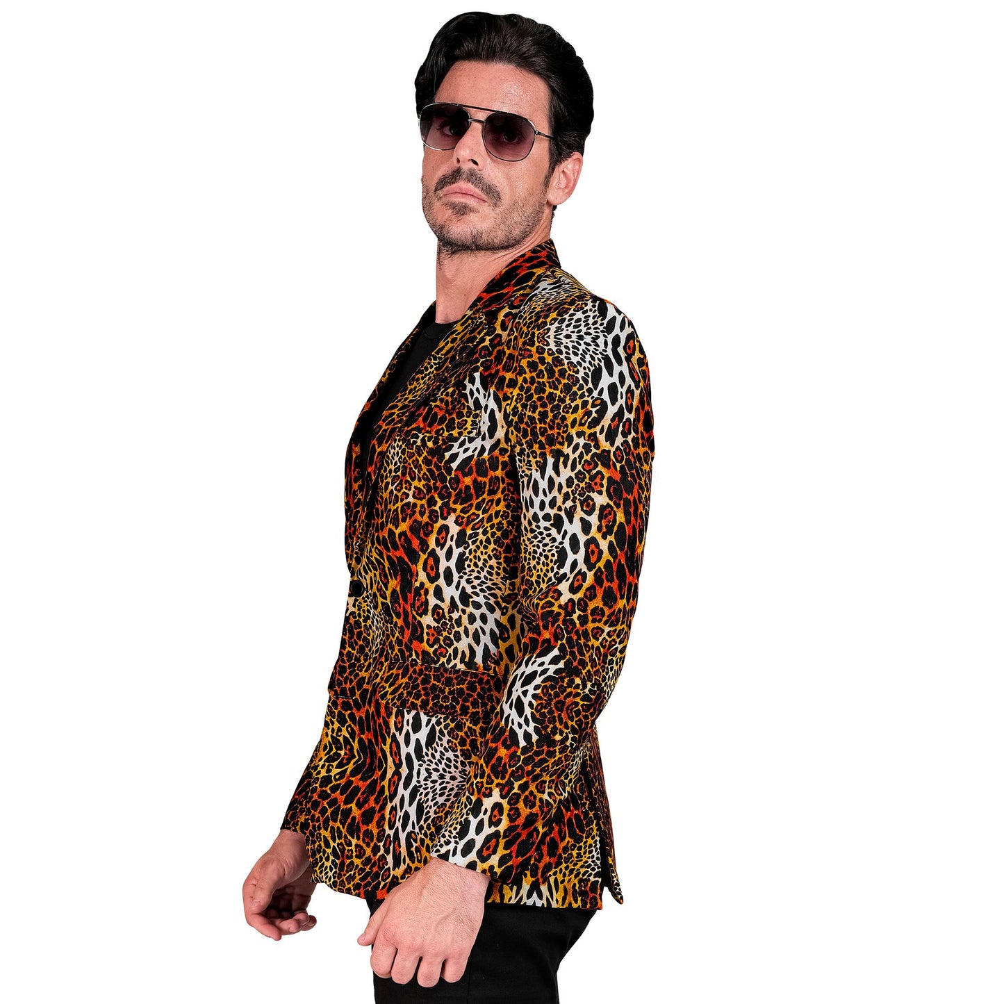 "ANIMAL PRINT LEOPARD PARTY FASHION JACKETT" (Jackett) – Detailansicht