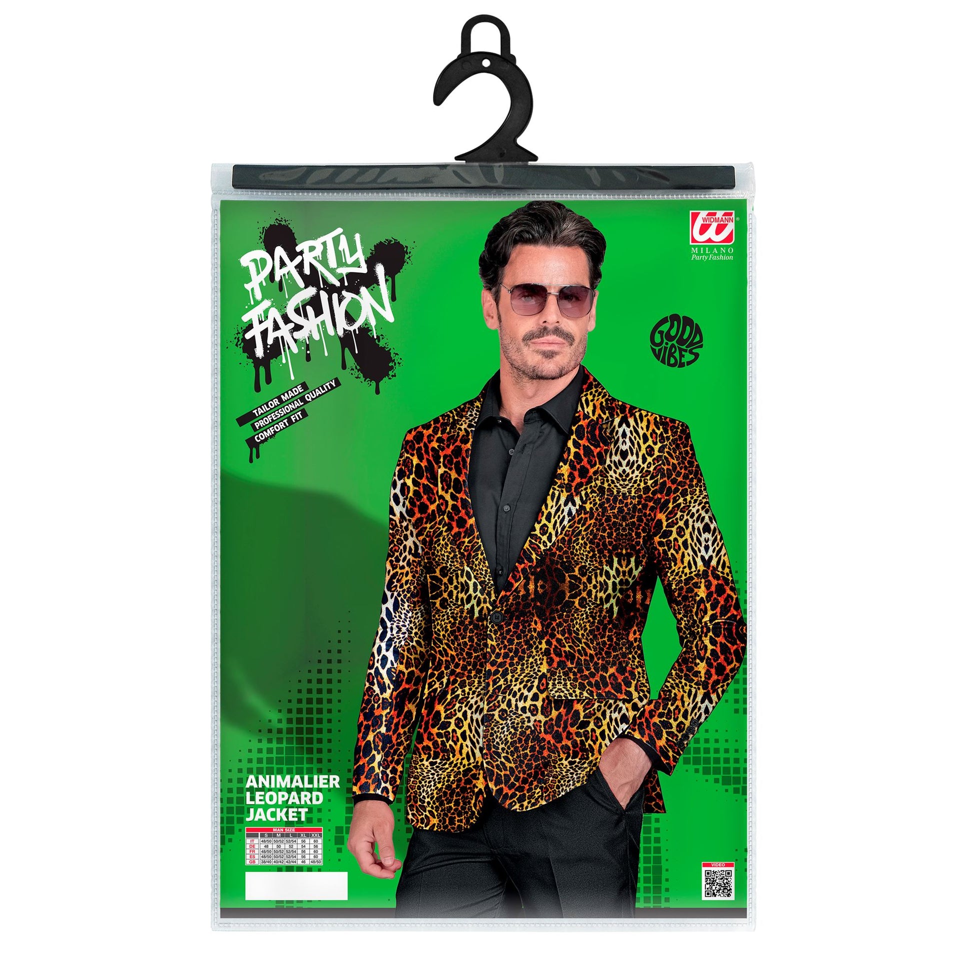 "ANIMAL PRINT LEOPARD PARTY FASHION JACKETT" (Jackett) – Ansicht 4