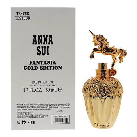 Anna Sui Anna Sui, Fantasia Gold Edition, Eau de Toilette, Für Frauen, 50 ml *Tester