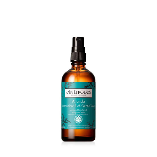 Antipodes Antipodes, Ananda, Mamaku Schwarzer Farn, Tonen und Revitalisieren, Gesichtswasser, Für Gesicht & Hals, 100 ml Regu
