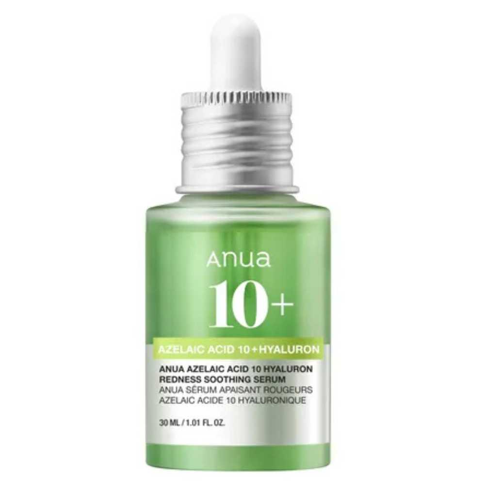 Anua, Azelaic Acid 10, Azelainsäure 10 + Hyaluron, Beruhigend gegen Rötungen, Serum, Für das Gesicht, 30 ml