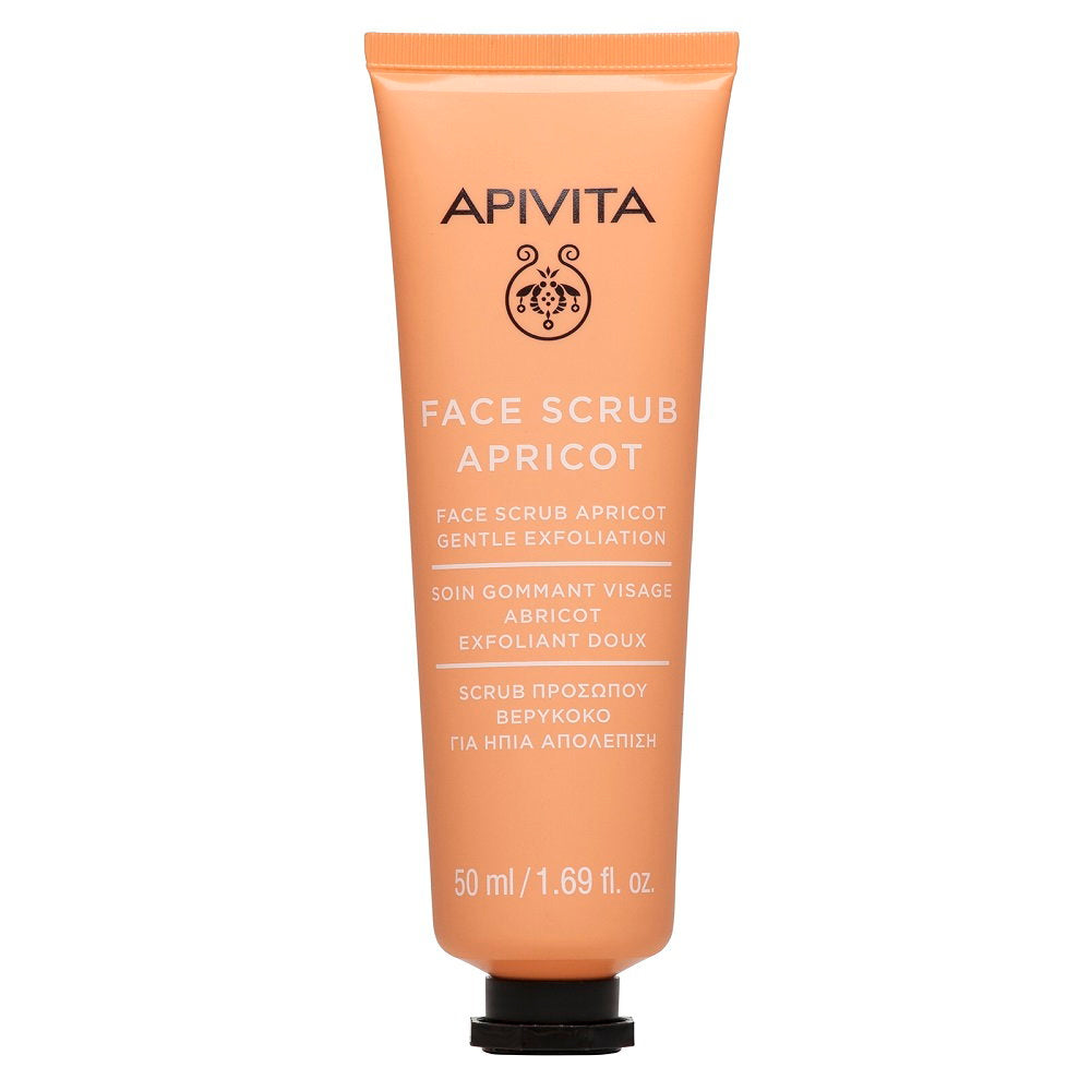 Apivita, Apricot, Cleansing & Exfoliating, Peelingmaske, 1-2 mal pro woche, Für das Gesicht, 50 ml