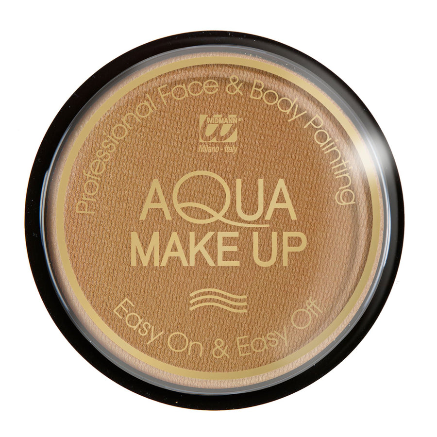 "AQUA MAKE-UP DUNKELBEIGE" - 10 mL – Vorderansicht