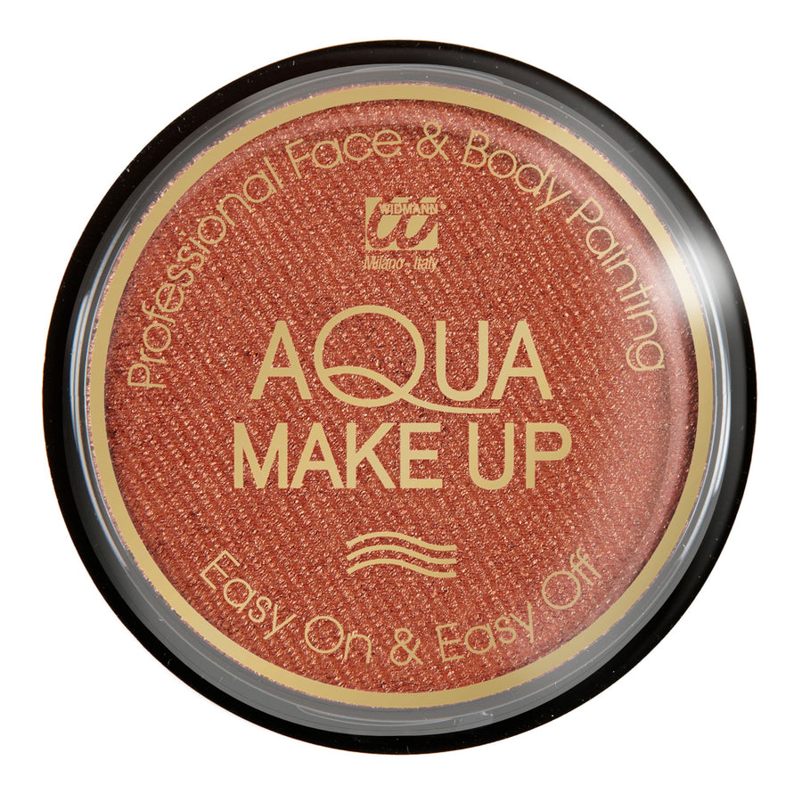 "AQUA MAKE-UP METALLISIERT BRONZE" 15 g – Vorderansicht