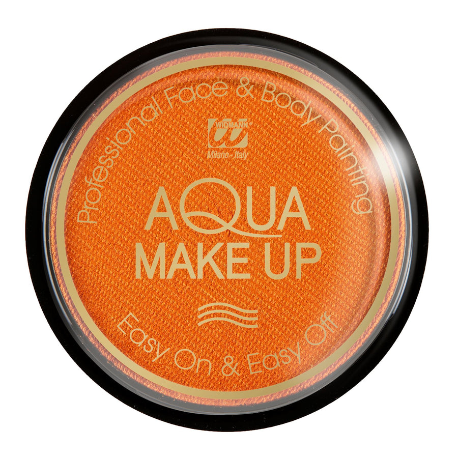 "AQUA MAKE-UP METALLISIERT ORANGE" 15 g – Vorderansicht