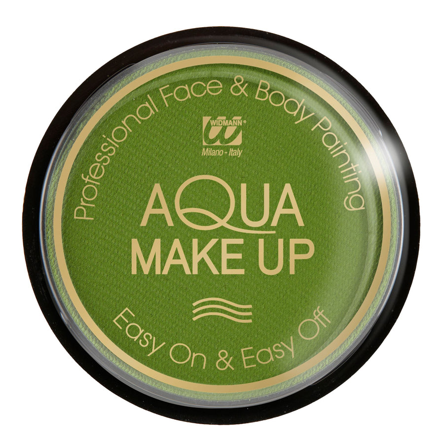 "AQUA MAKE-UP METALLISIERT SMARAGDGRÜN" - 10 mL – Vorderansicht