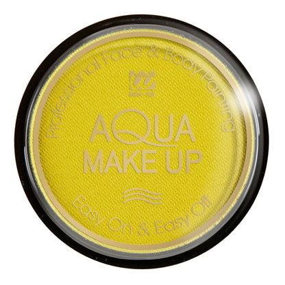 "AQUA MAKE-UP PASTELL-GELB" - 10 mL – Vorderansicht