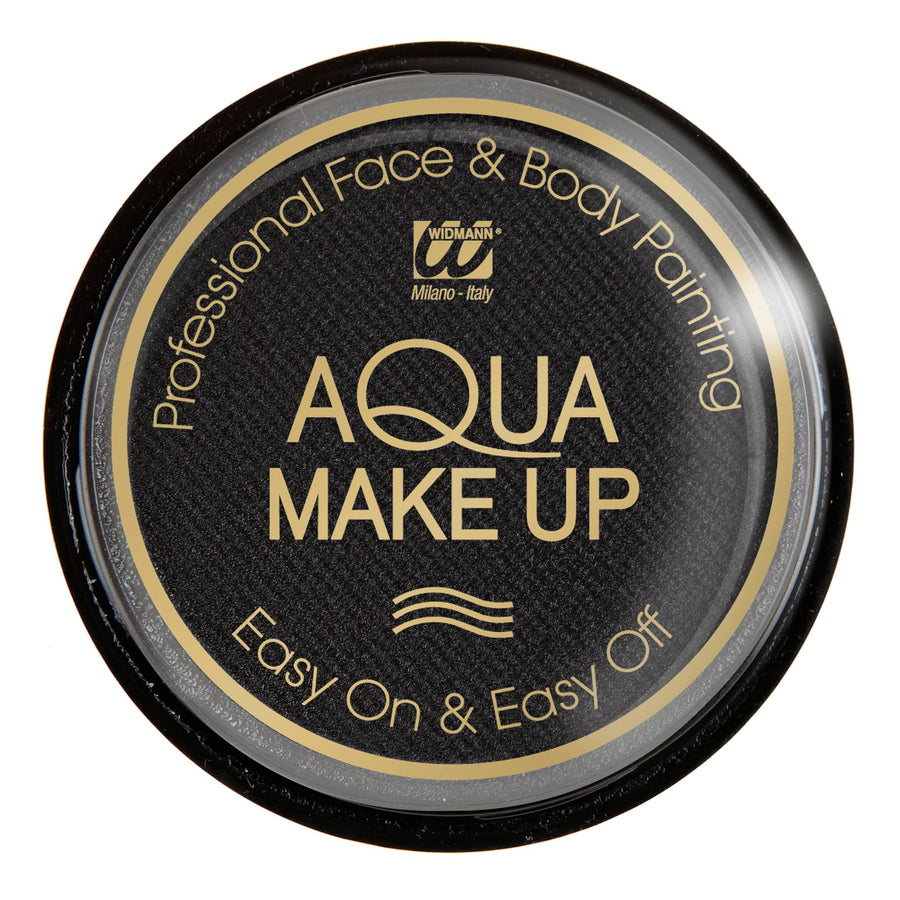 "AQUA MAKE UP SCHWARZ" - 10 mL – Vorderansicht