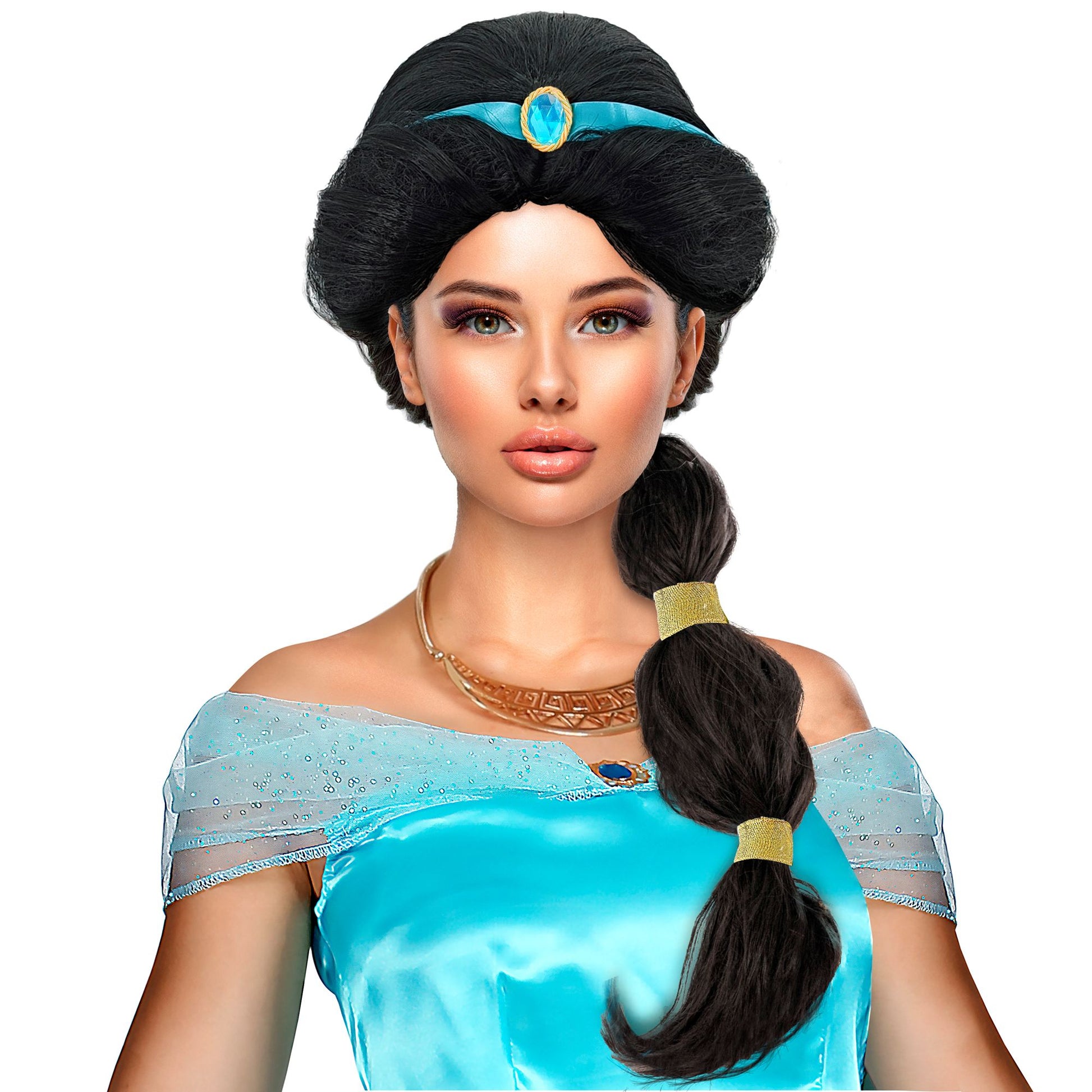 "ARABISCHE PRINZESSIN PERÜCKE" in Box – Vorderansicht