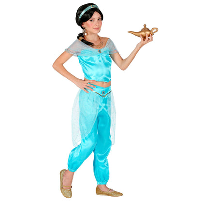 "ARABISCHE PRINZESSIN" (Top, Hose, Kopfband) – Detailansicht