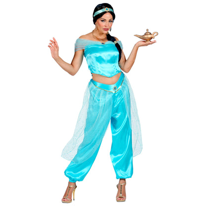 ARABISCHE PRINZESSIN (Top, Hose, Kopfband) – Vorderansicht