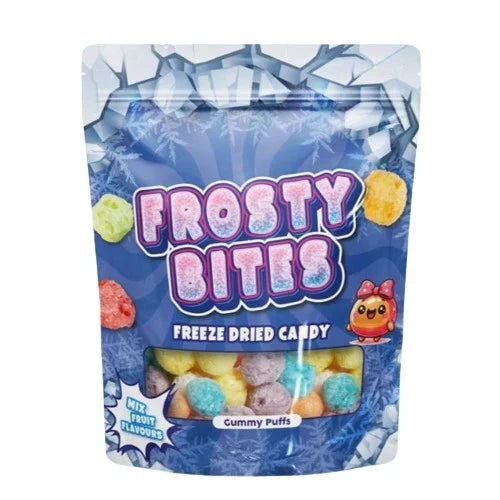Arctic Farms Frosty Bites Gummy Puffs 50g weiche Gummibonbons Fruchtgeschmack