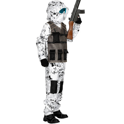 "ARCTIC SPECIAL FORCES" (Oberteil mit Kapuze, Hose, Maske) – Ansicht 3