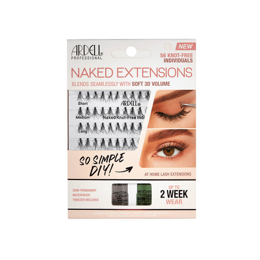 ARDELL Ardell Naked Extensions Soft 3D Volume X 56 Knot-Free Individuals Schwarz 1 U Kosmetik
