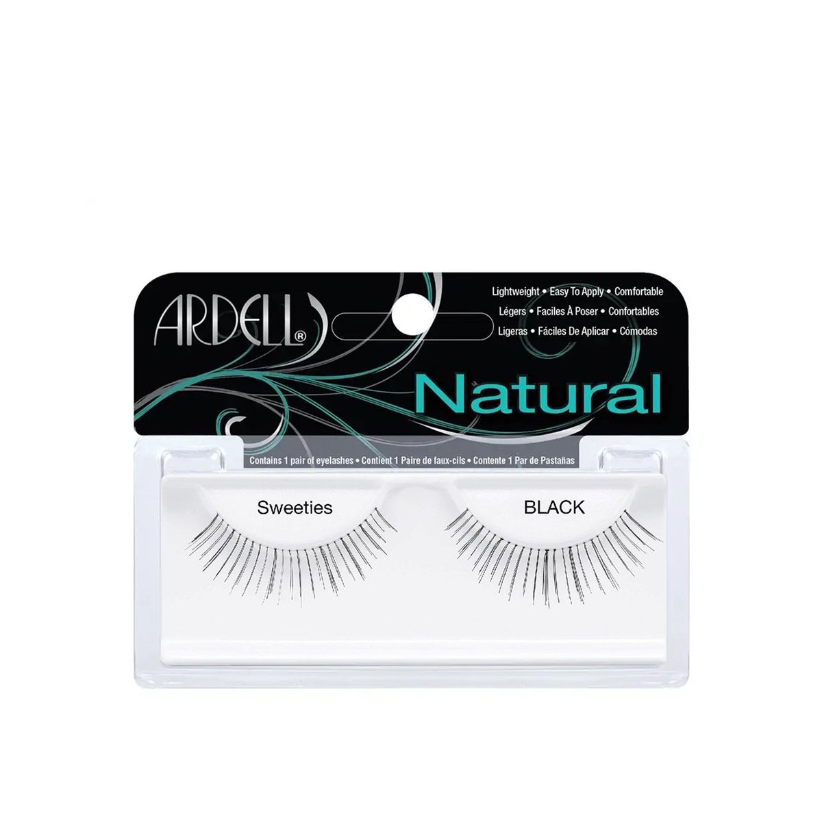Ardell Natural Sweeties Black künstliche Wimpern 1 Paar