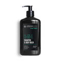 Arganicare, Men, Cleansing, Hydrating & Revitalising, Frisch, Duschgel, Körper & Haar, 400 ml
