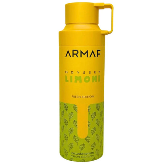 Armaf, Odyssey Limoni Fresh, Refreshing, Citrus, Deodorant Spray, Unisex, 200 ml