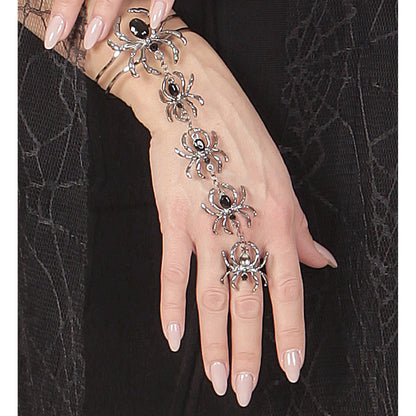 "ARMBAND MIT SPINNENRING" – Ansicht 3