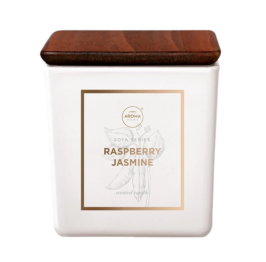 Aroma Home Aroma Home, Raspberry & Jasmine, Duftkerze, 115 g Regular