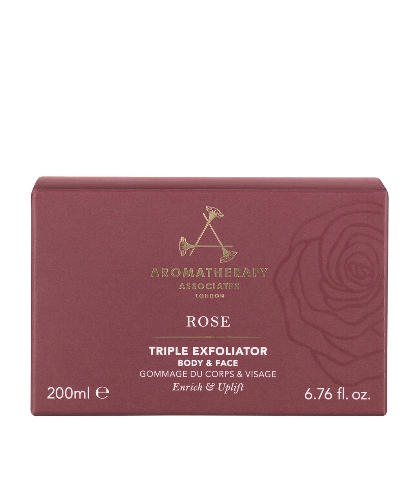 Aromatherapy Associates Aromatherapy Associates, Rose, Natürliche ätherische Öle, Peeling, 200 ml Regular