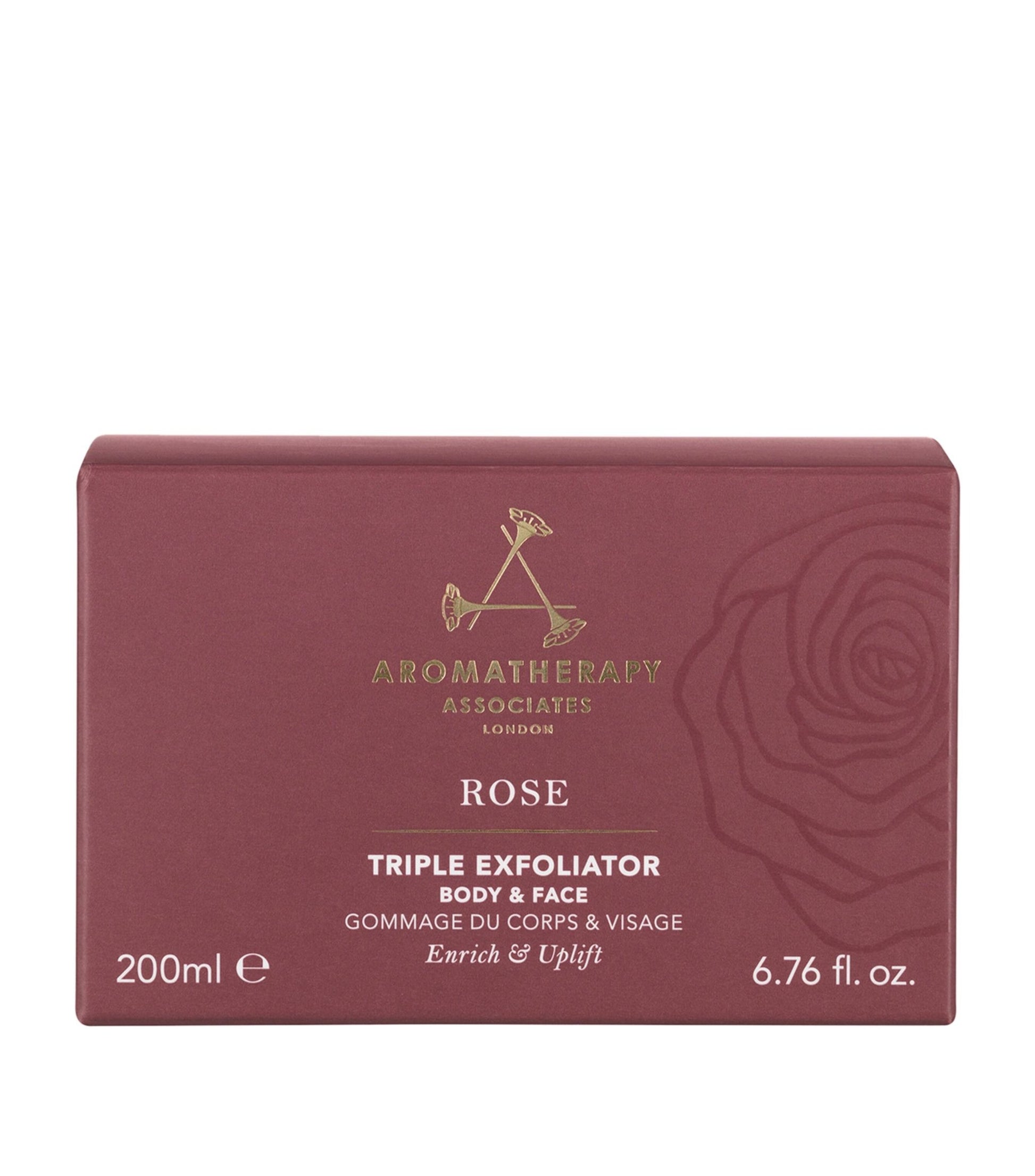 Aromatherapy Associates Aromatherapy Associates, Rose, Natürliche ätherische Öle, Peeling, 200 ml Regular