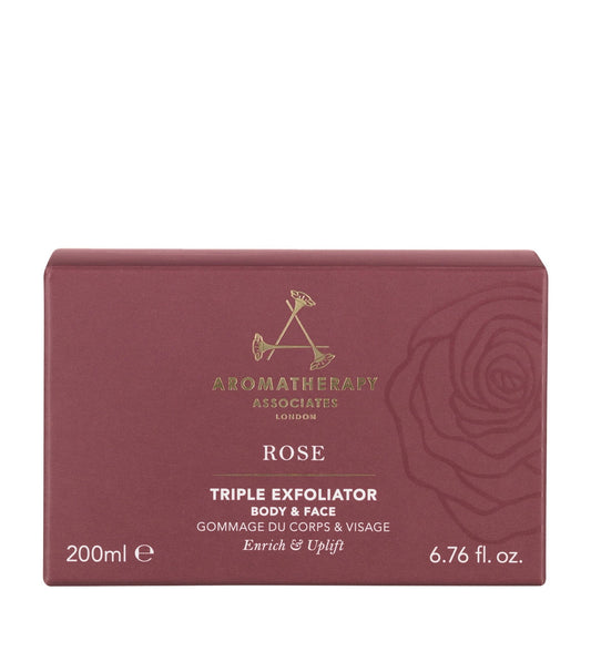 Aromatherapy Associates Aromatherapy Associates, Rose, Natürliche ätherische Öle, Peeling, 200 ml Regular