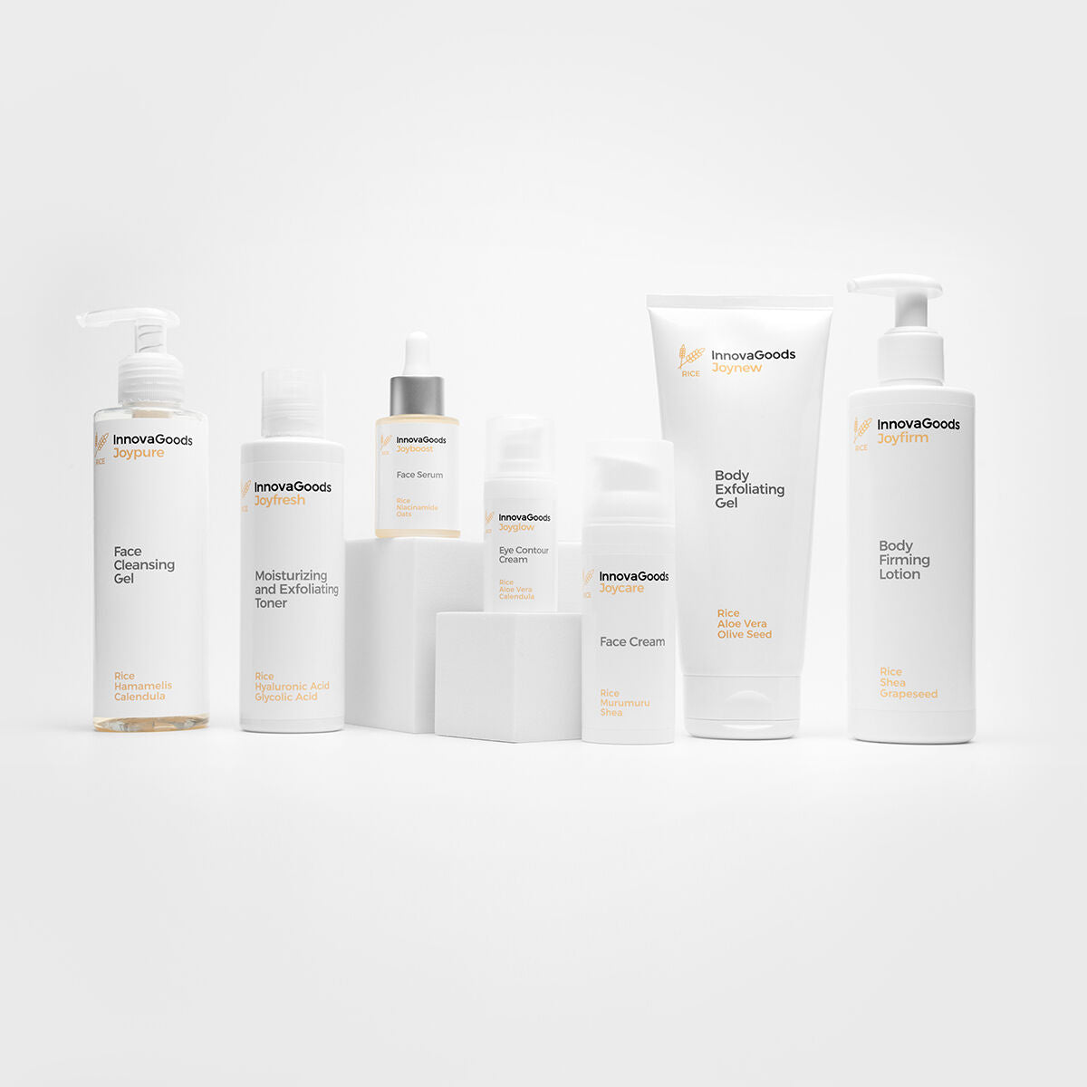 InnovaGoods Joyfirm Rice straffende Körperlotion 250 ml – Detailansicht