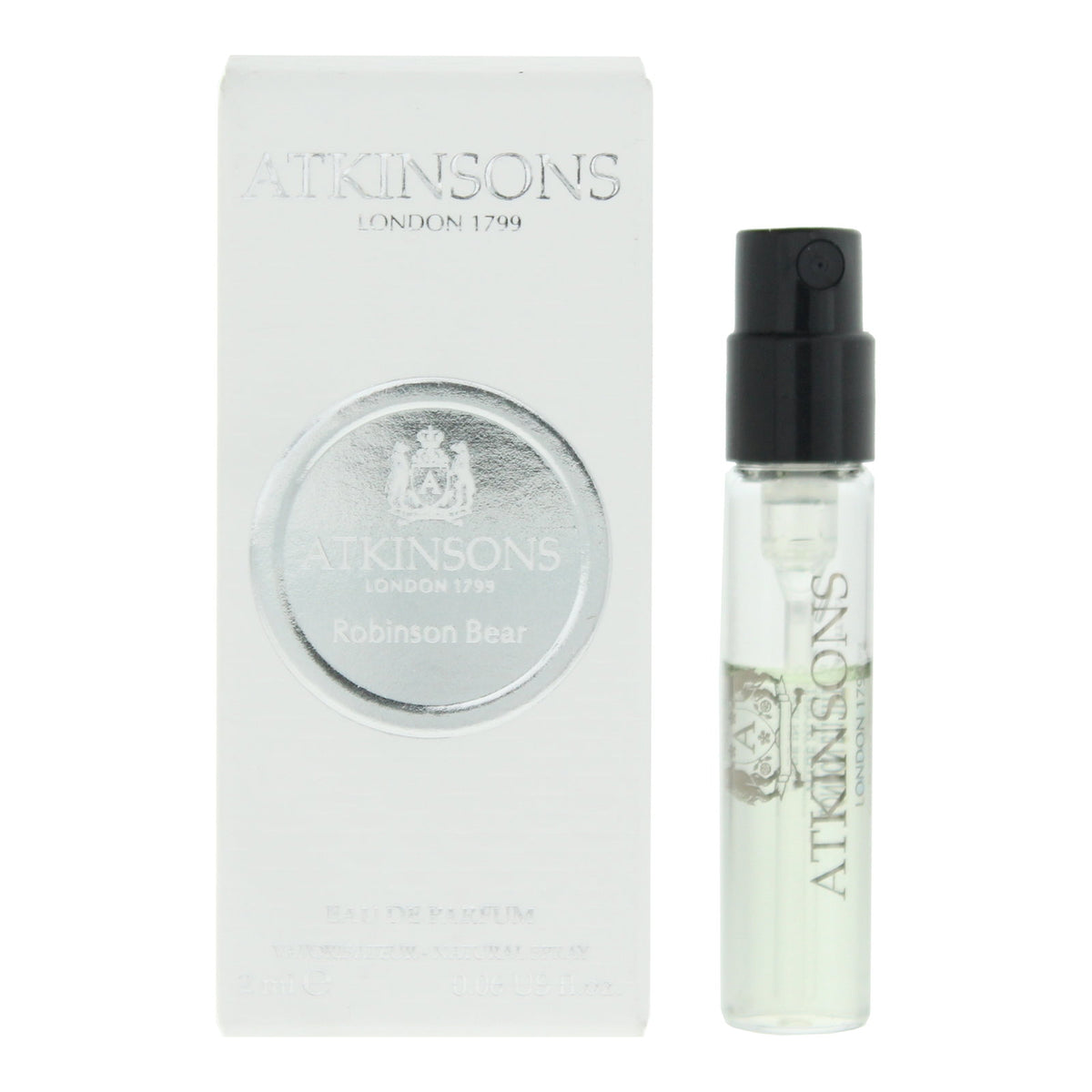 Atkinsons, Robinson Bear, Eau de Parfum, Unisex, 2 ml Fläschchen