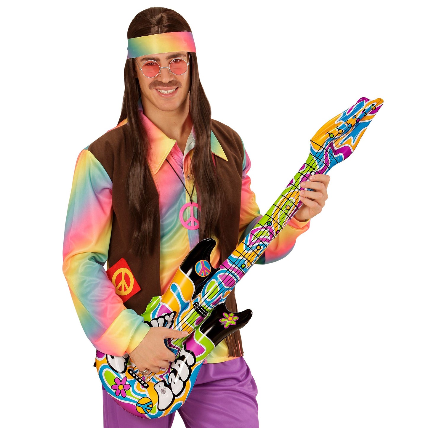 "AUFBLASBARE GITARRE GROOVY" 105 cm – Ansicht 3