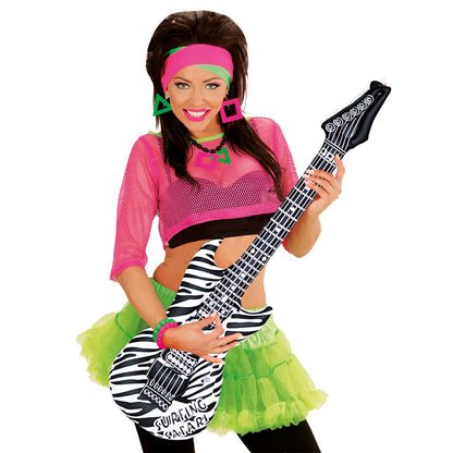 "AUFBLASBARE GITARRE IN ZEBRAMUSTER" 105 cm – Ansicht 5